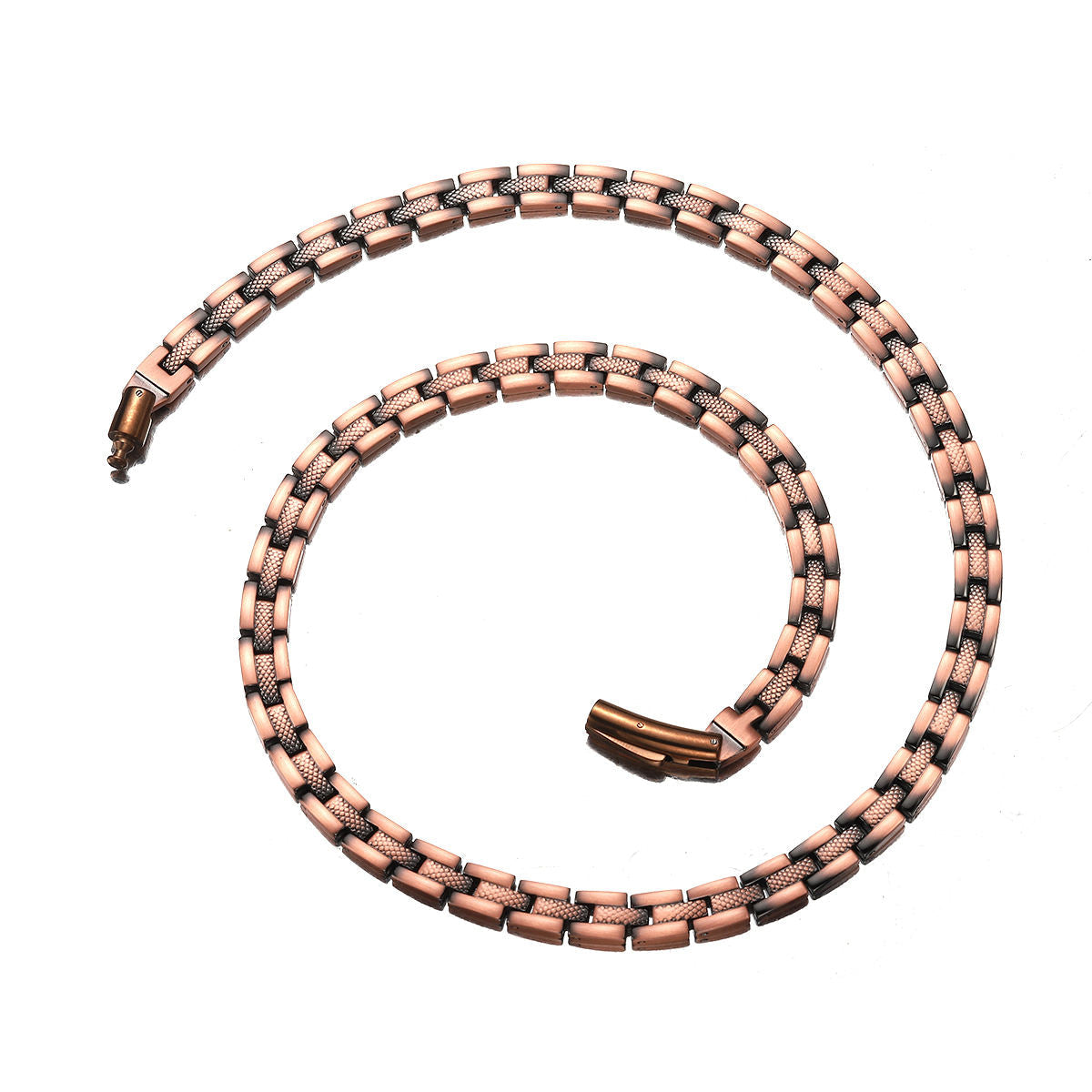 Kopparhalsband med magneter
